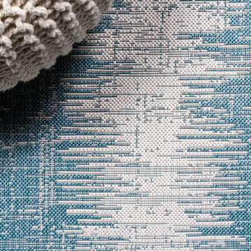 Scandi Minimalist Border Indoor/outdoor Area Rug
